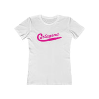 Cartagena Cursive Tee Pink Women's