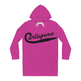 Pink Cartagena Hoodie Dress