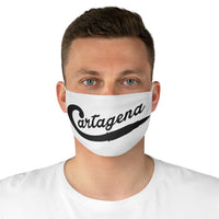 White Cartagena Face Mask